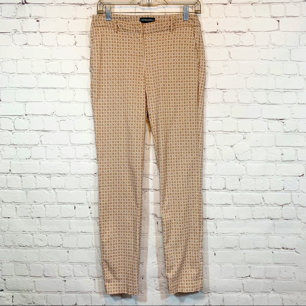 Cynthia Rowley printed skinny Pants